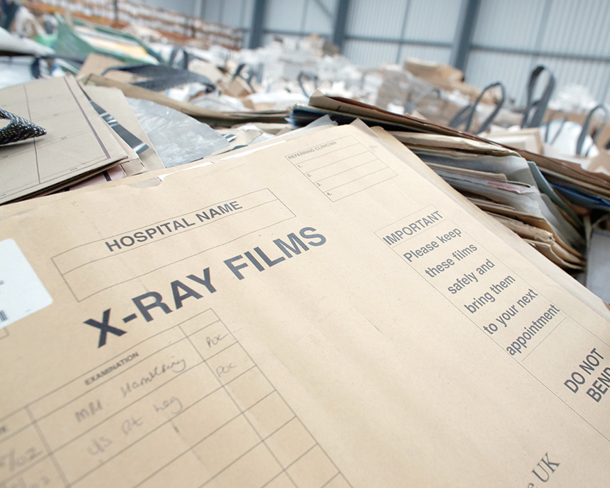Old X-rays have become more valuable. Photograph: Betts Envirometal