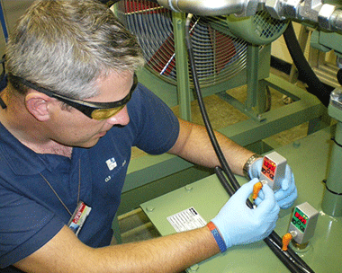 Field engineer: SEaB Energy is working with G3 Systems on the prototype for a new system (credit: G3 Systems)