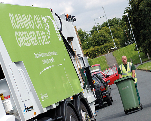 Leeds Bins app is improving collection rates (photograph: Leeds City Council)