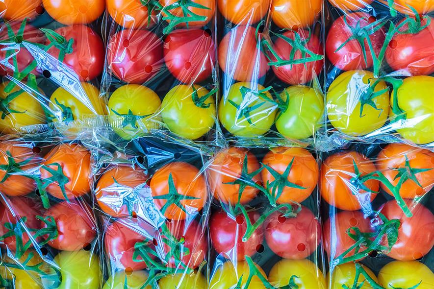 Packaging on fruit and vegetables is one of the single-use plastics that often escapes the recycling system. Photograph: Getty Images