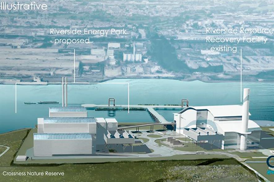 The expansion would increase Riverside’s waste treatment capacity by 650,000 tonnes a year