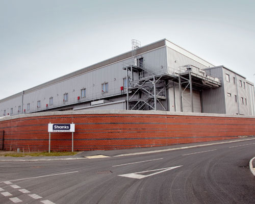 Shanks Group opened an MBT plant in Cumbria. Credit: Shanks Group