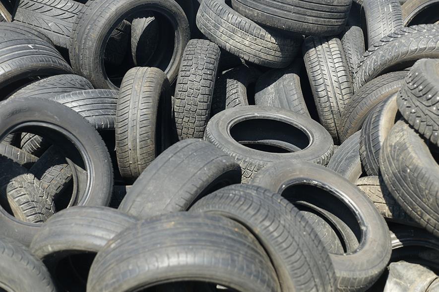 Packed tyres could take years to extinguish. Photograph: Pixabay