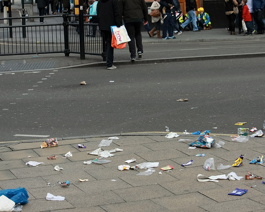 Littered cost councils about £1bn year to clean. Photograph: Antoskabar/Flckr