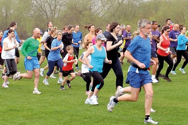 Parkrun: encourages people to exercise and be part of community activities Image: Parkrun
