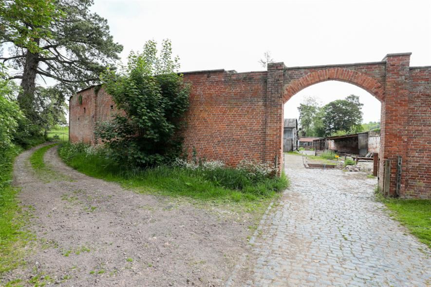 The Berrington Hall curved wall garden restoration project - credit: National Trust
