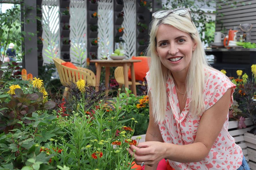 TV gardener refreshes garden centre well-being plot | HortWeek