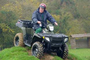 Polaris Sportsman x2 500 HO - photo: HW