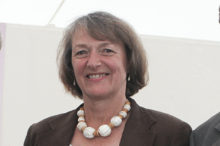 Lady Christine Skelmersdale, owner, Broadleigh Gardens