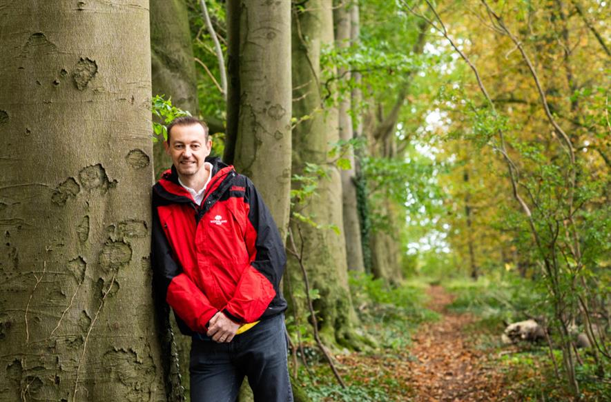 Woodland Trust CEO Dr Darren Moorcroft - credit: Woodland Trust