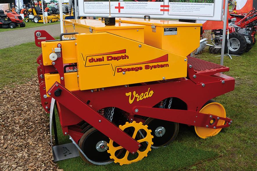 Vredo Sport Series overseeder - image: Campey Turf Care Systems