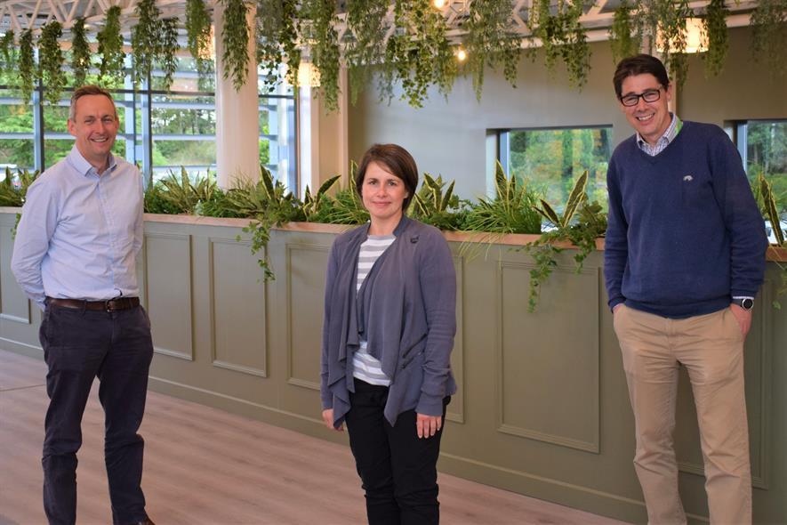 Tong Directors Charlie Barker, Sharon McNair and Mark Farnsworth - credit: Tong Garden Centre