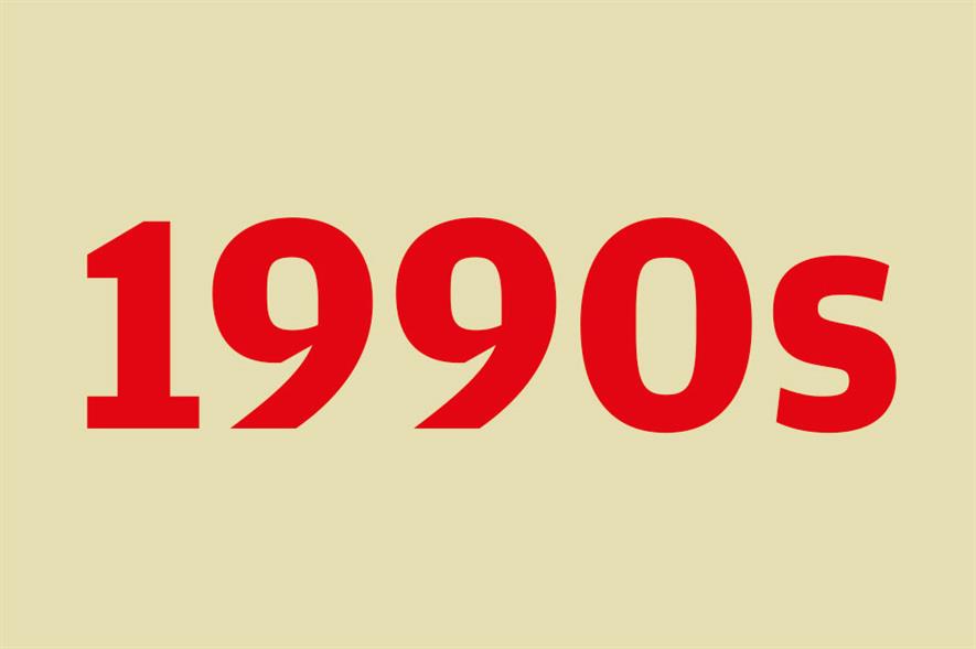 The 1990s 