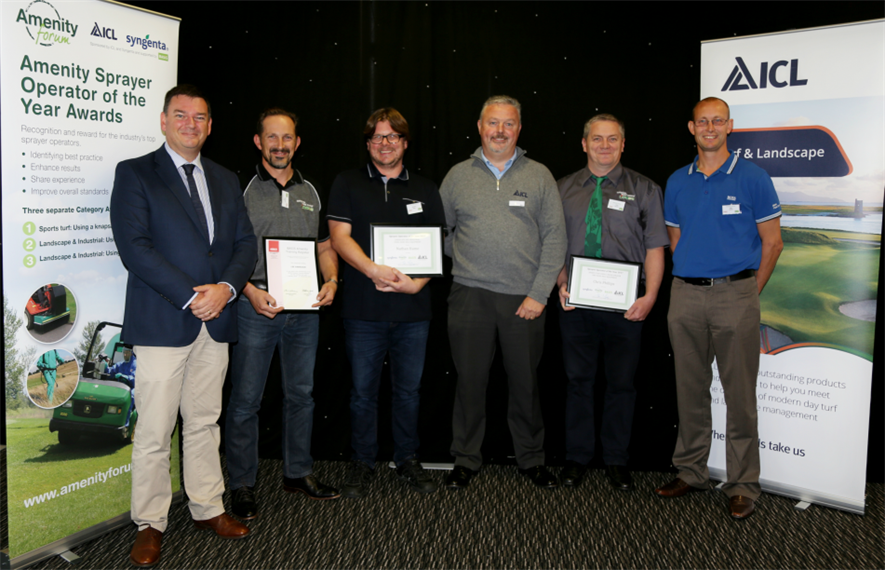 The winners with sponsors at Thursday's event. Image: The Amenity Forum