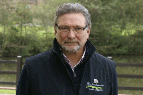 Graham Sanderson, head, the Valley Gardens, Windsor Great Park - image: Crown Estate