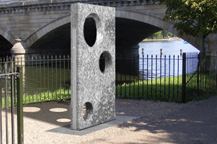 Robin Monotti Architects with Mark Titman's winning water fountain design,  Watering Holes - image: Royal Parks Foundation