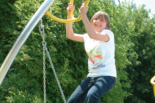 Air Rider encourages children to use creative thinking to imagine surfing or skateboarding while enjoying this sporty play equipment - Playdale