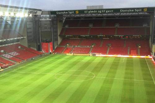 Former Wembley groundsman works on Danish national stadium with InTurf - image: InTurf