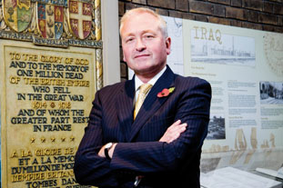 Alan Pateman-Jones, director-general, Commonwealth War Graves Commission Image: Julian Dodd