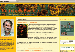 A screen from Graham Rice's Transatlantic Plantsman blog - image: HW