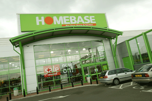 Homebase's gardening product sales were down during 2012 - image: Homebase
