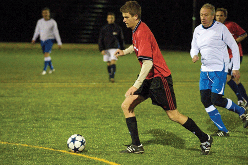 The intensity of pitch use is held up as a benefit of using synthetic turf - image: Notts Sport