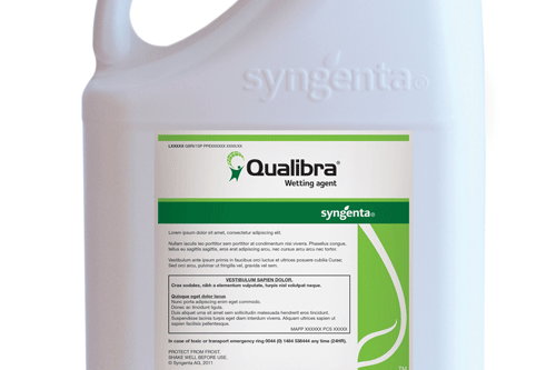 Syngenta Qualibra provides a solution for moving water deeper and away from the soil surface - image: Syngenta