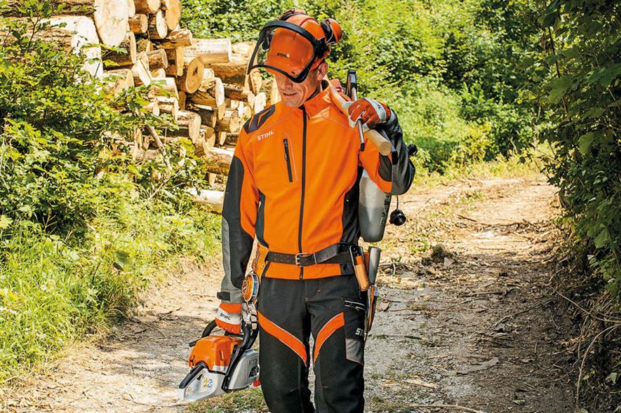 Advance XFlex: trouser co-ordinates with choice of work jackets across Stihl PPE range - image: STIHL UK