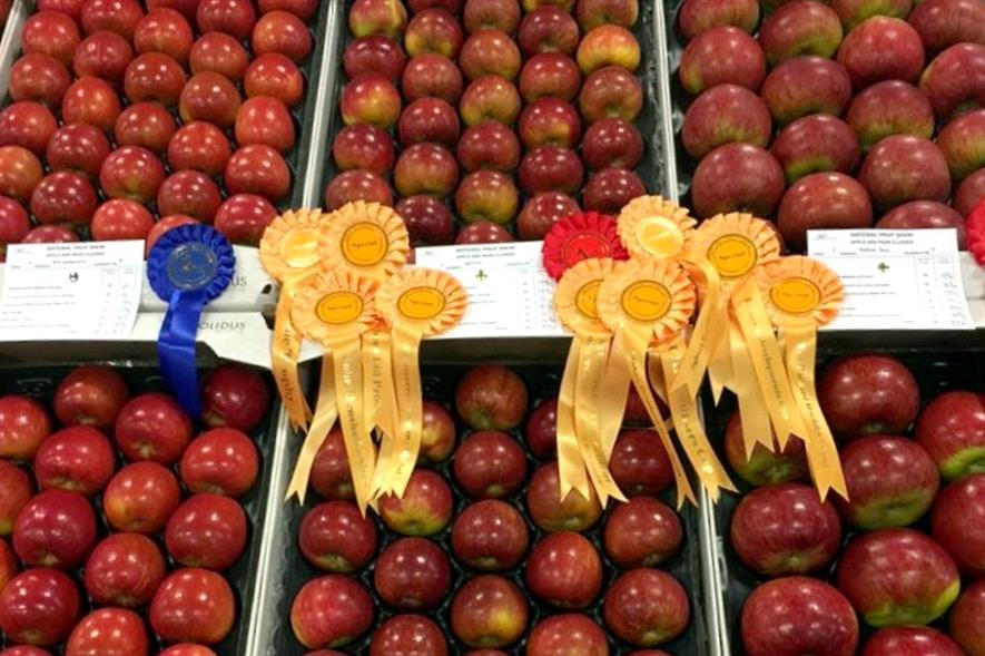 Trials orchard yields Best in Show apples at National Fruit Show