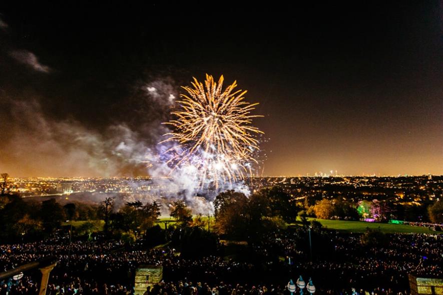 40,000 people enjoyed this year's display. Picture: Alexandra Palace and Park