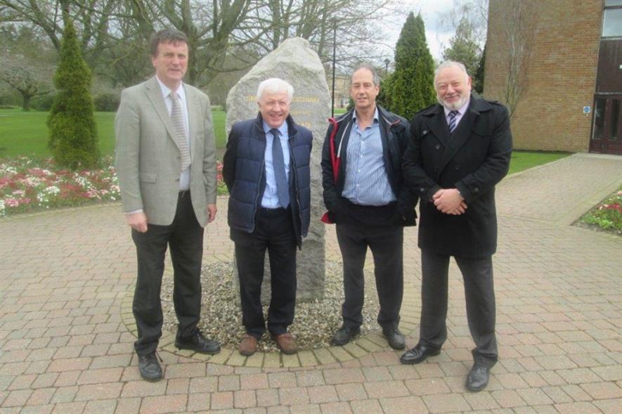 L-R CAFRE's Kieran Lavelle, John Moverley, BASIS' Peter Corbett, and the CRD's Nigel Chadwick. Image: Supplied