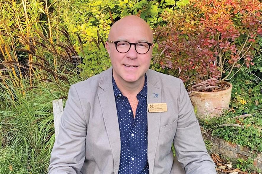 Andy Jasper, head of gardens and parklands for the National Trust