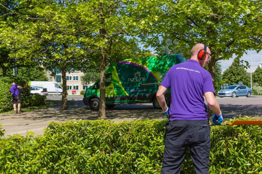 Nurture focuses on corporate locations such as Arlington Business Park. Image: Nurture Landscapes