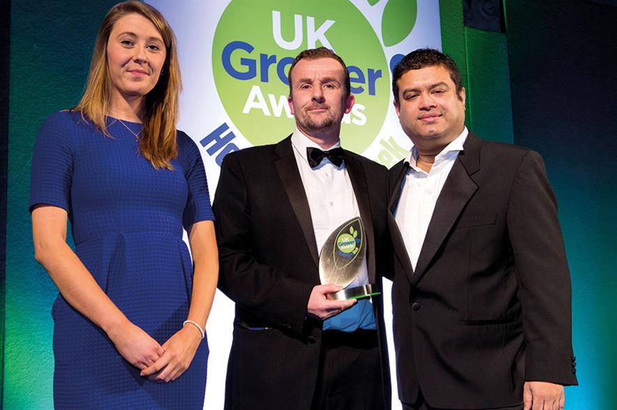 Best Production Manager - Winner Jonathan Marquis, Lovania Nurseries