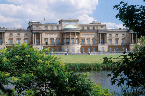 Palace gardens: summer venue - image: © HM Queen Elizabeth II