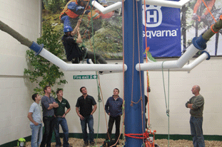 The UK's first Husqvarna work at height safety arborists centre - image: BTS Group 