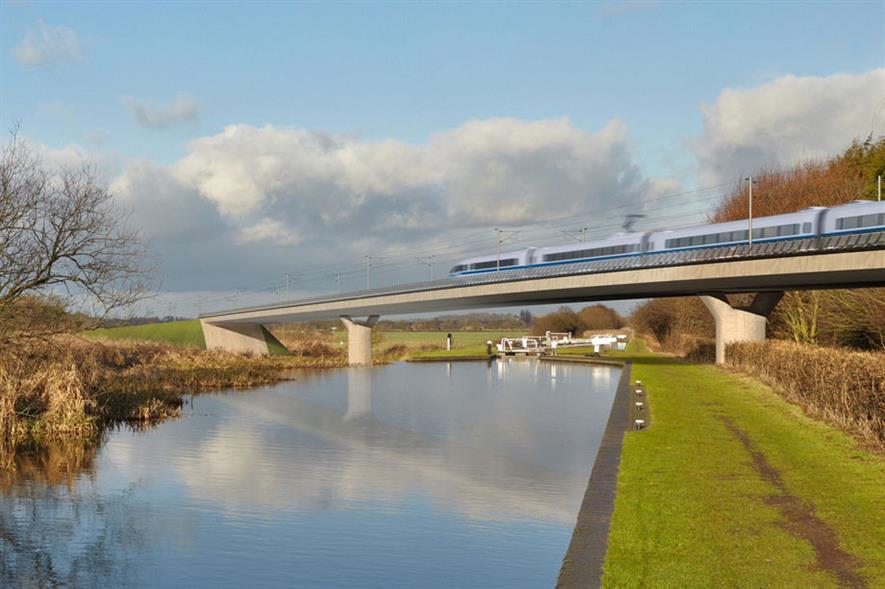 HS2: trees planned along route - image: HS2