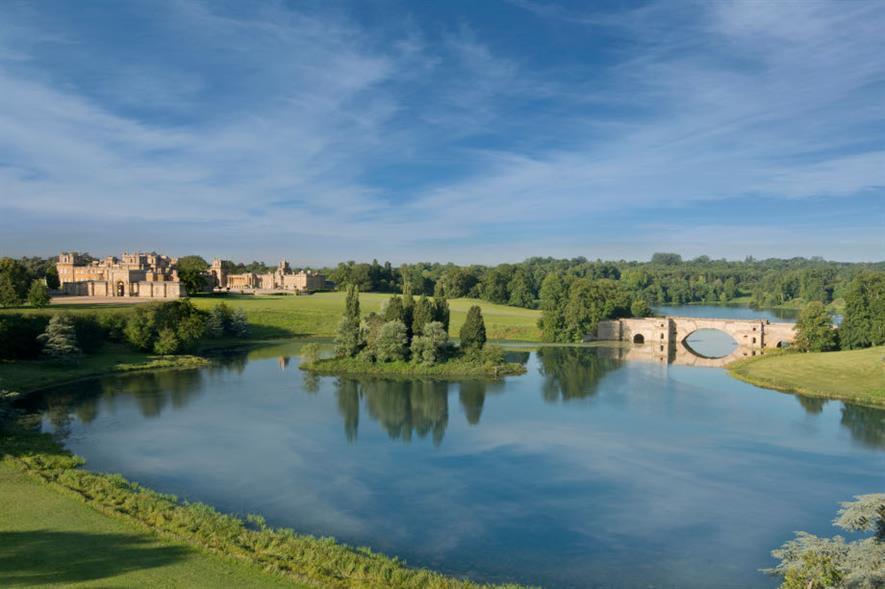 Blenheim Palace and lake - credit: Blenheim Estate