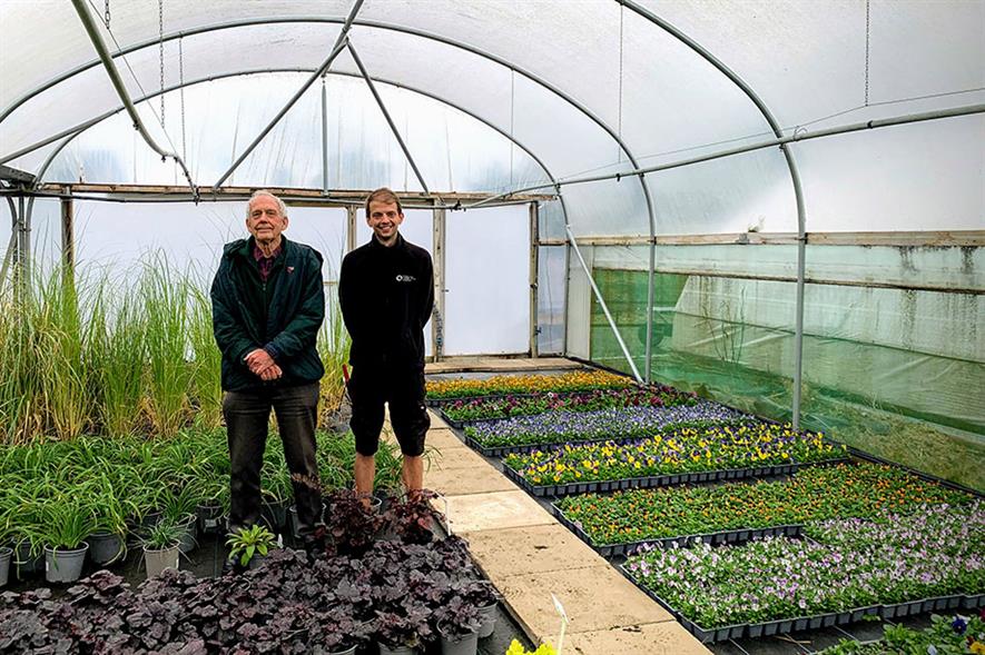 Bob Hares and Josh Egan-Wyer - credit: Pershore College