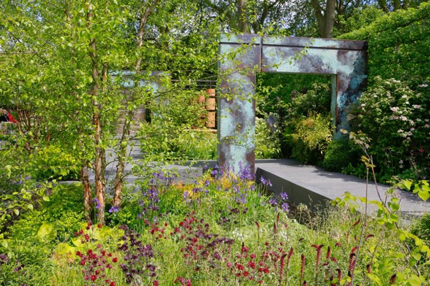 Bowles & Wyer built Matt Childs' Brewin Dolphin garden at last year's Chelsea show