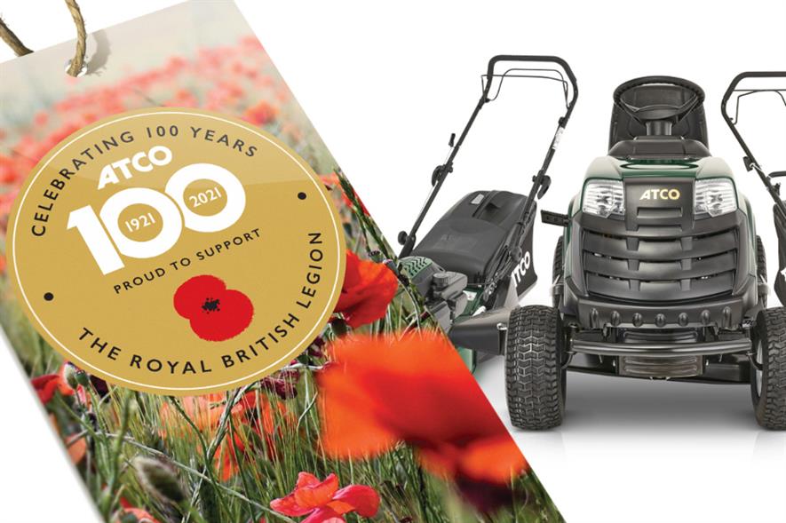 The ATCO models will each carry a unique centenary logo and point of sale materials - credit: ATCO