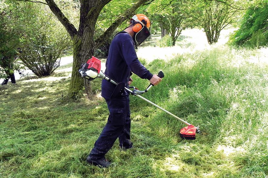 Cobra BC350K brushcutter - all images: HW