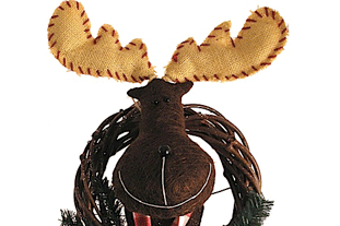 Moose & reindeer wreaths Image: Big Decs