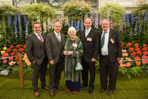 Blackmore Langdon Celebrates Perfect Chelsea Attendance Record With Award Horticulture Week