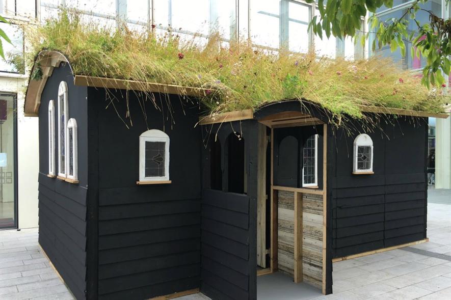 The 'Green Chapel' won People's Choice in the Green Roof Beauty Contest