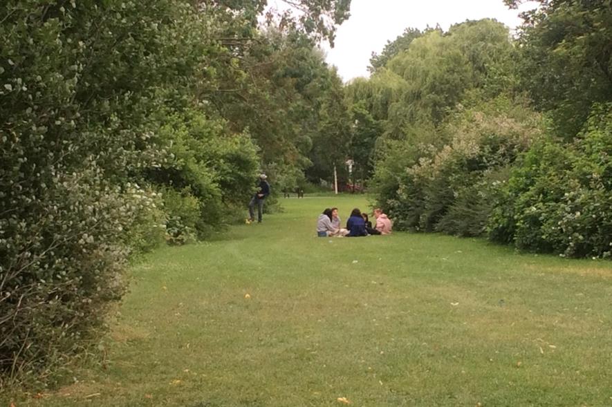 Clissold Park, east London. Image: HW