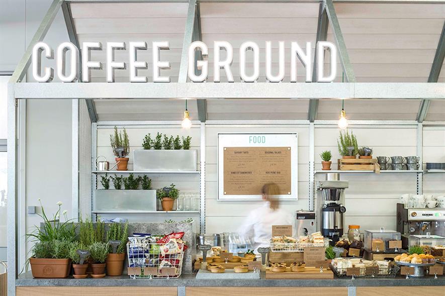 Wyevale Garden Centres Coffee Ground catering operation - image: WGC