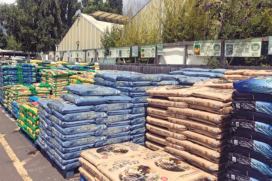 Compost bags: further price increases at garden centres could test the market’s resilience to wider recession and inflationary pressures - credit: HW