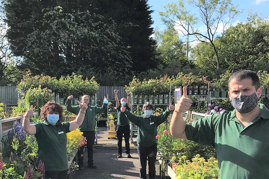 Dobbies' Swansea store reopening after the first lockdown - credit: Dobbies Garden Centres