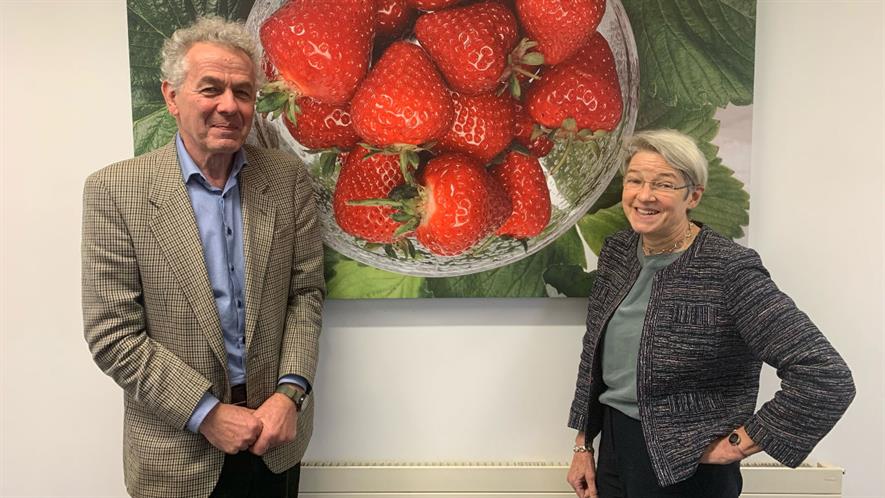 Dr Oliver Doubleday and Dr Celia Caulcott